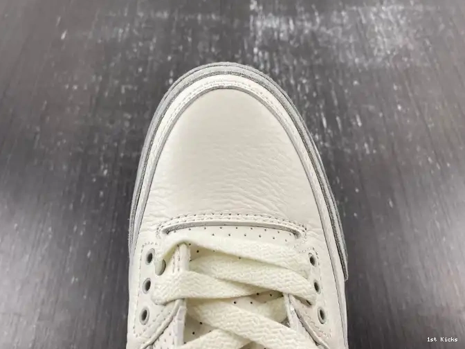 1st Kicks Shoes Air Craft Jordan 3 Ivory FJ9479-100 0601